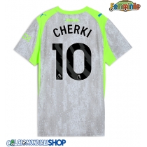 Maglie da calcio Manchester City Rayan Cherki #10 Terza Maglia Femminile 2025-26 Manica Corta